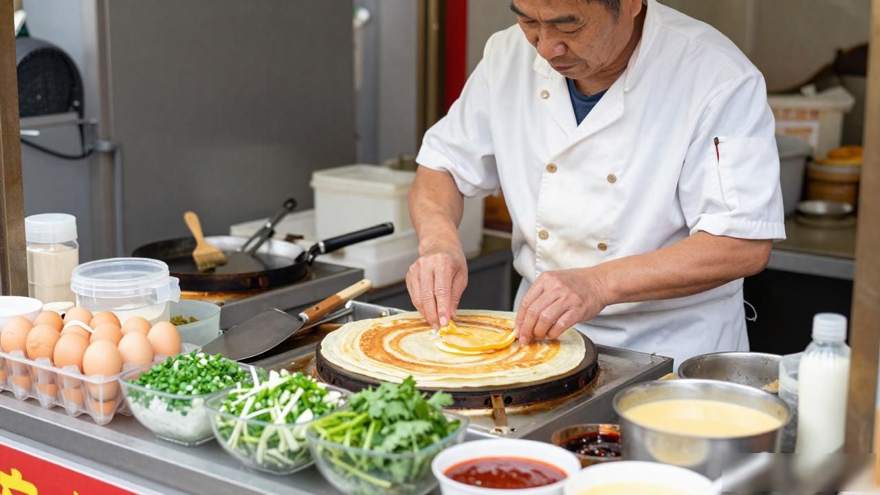 黑暗料理是什么东西_黑暗料理网红煎饼小吃做法,_黑暗料理怎么做窍门