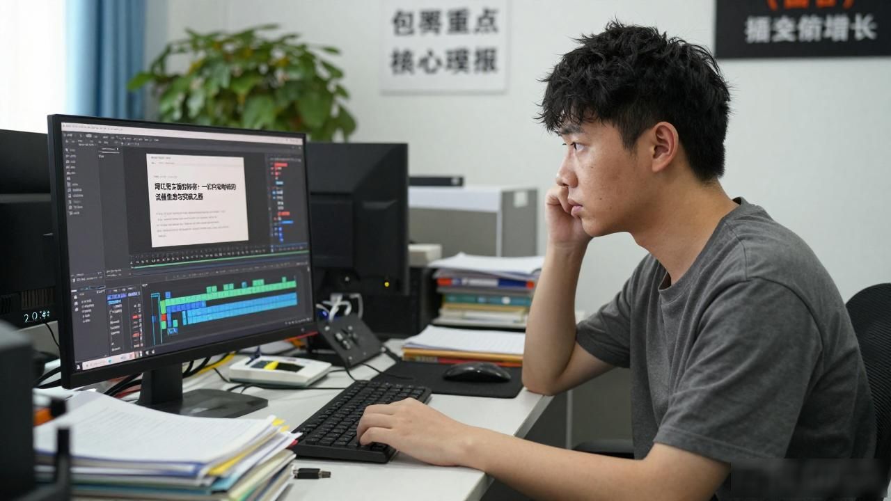 网红男主播的秘密：一位内容编辑的流量焦虑与突破之路
